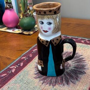 Susan Paley coffee mug or vase